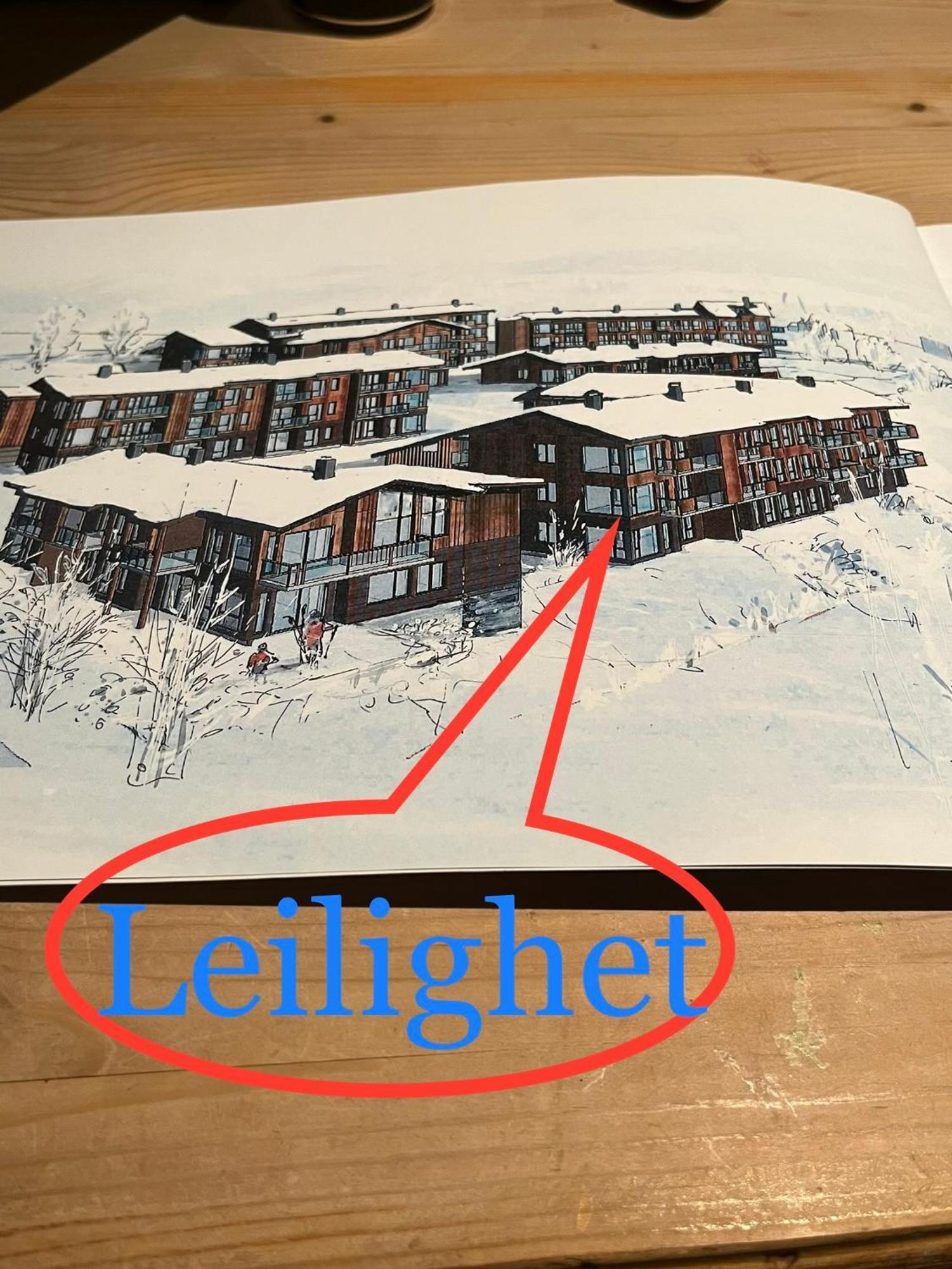 Leilighet Med Panoramautsikt Sjusjoen Innendors Parkering ภายนอก รูปภาพ